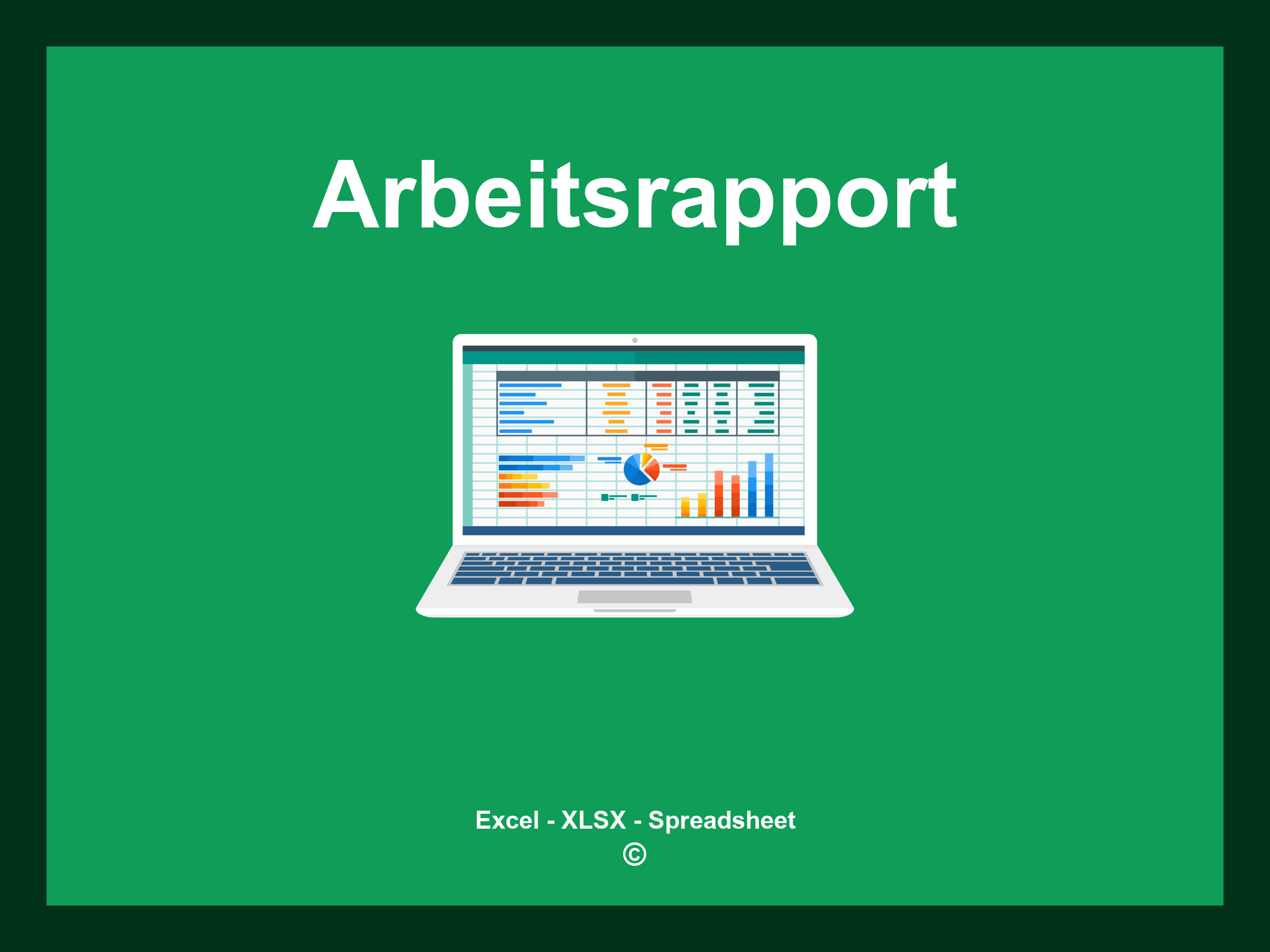 Arbeitsrapport Vorlage