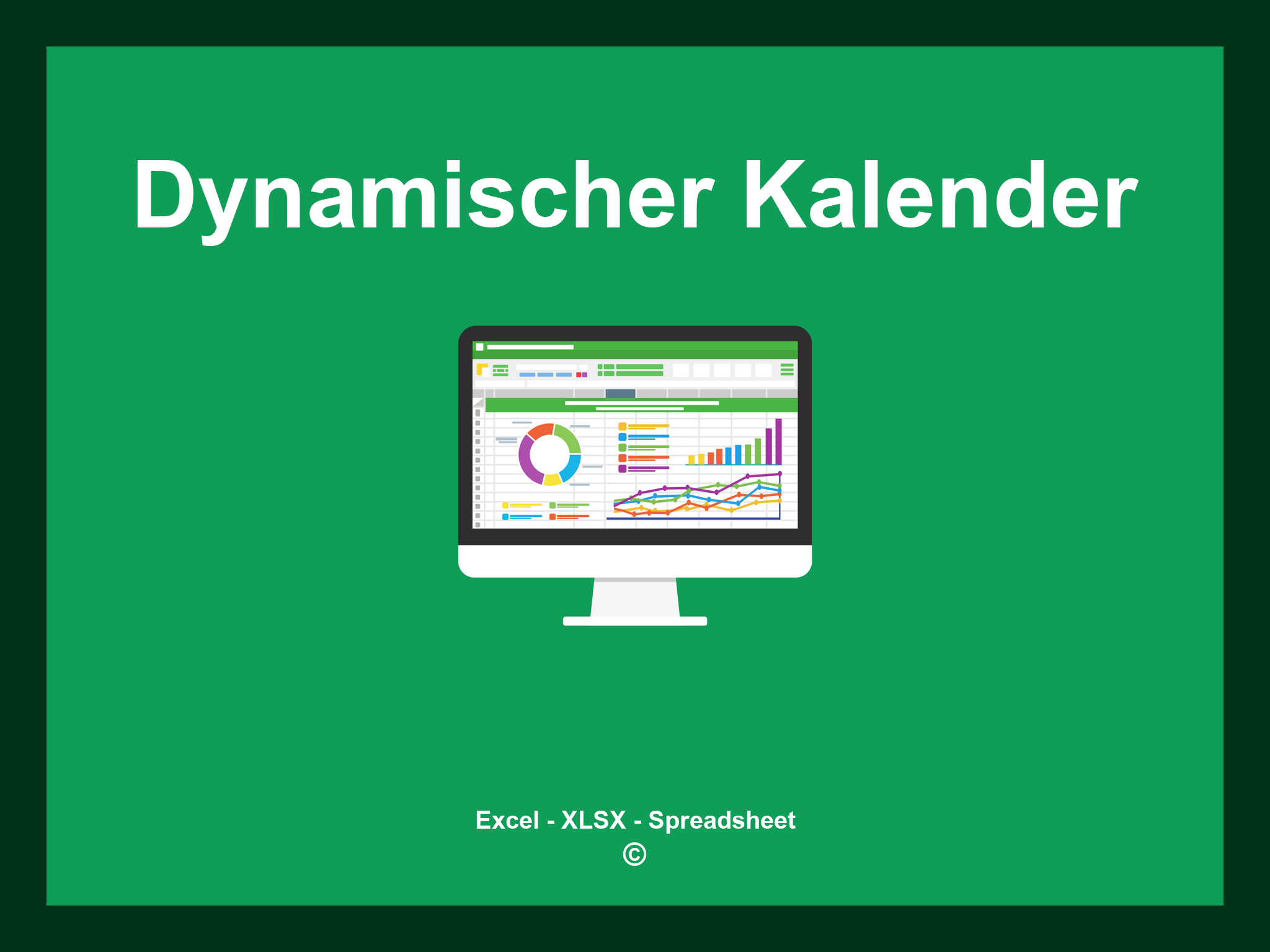 Dynamischer Kalender Excel Vorlage