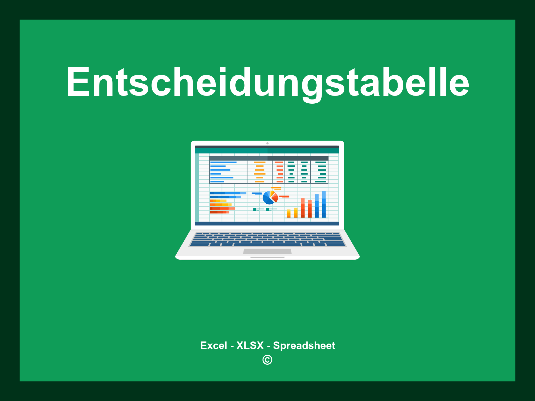 Entscheidungstabelle Excel