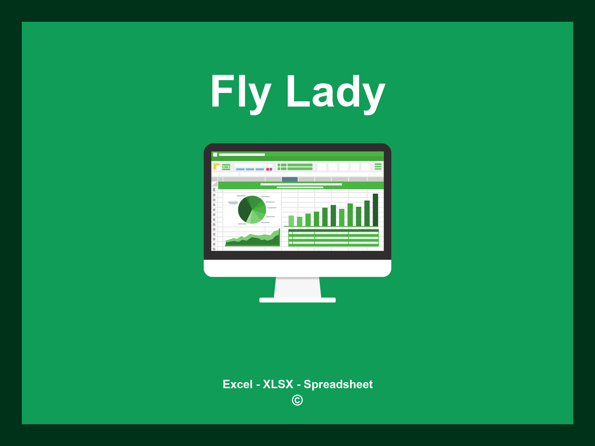 Fly Lady Vorlage