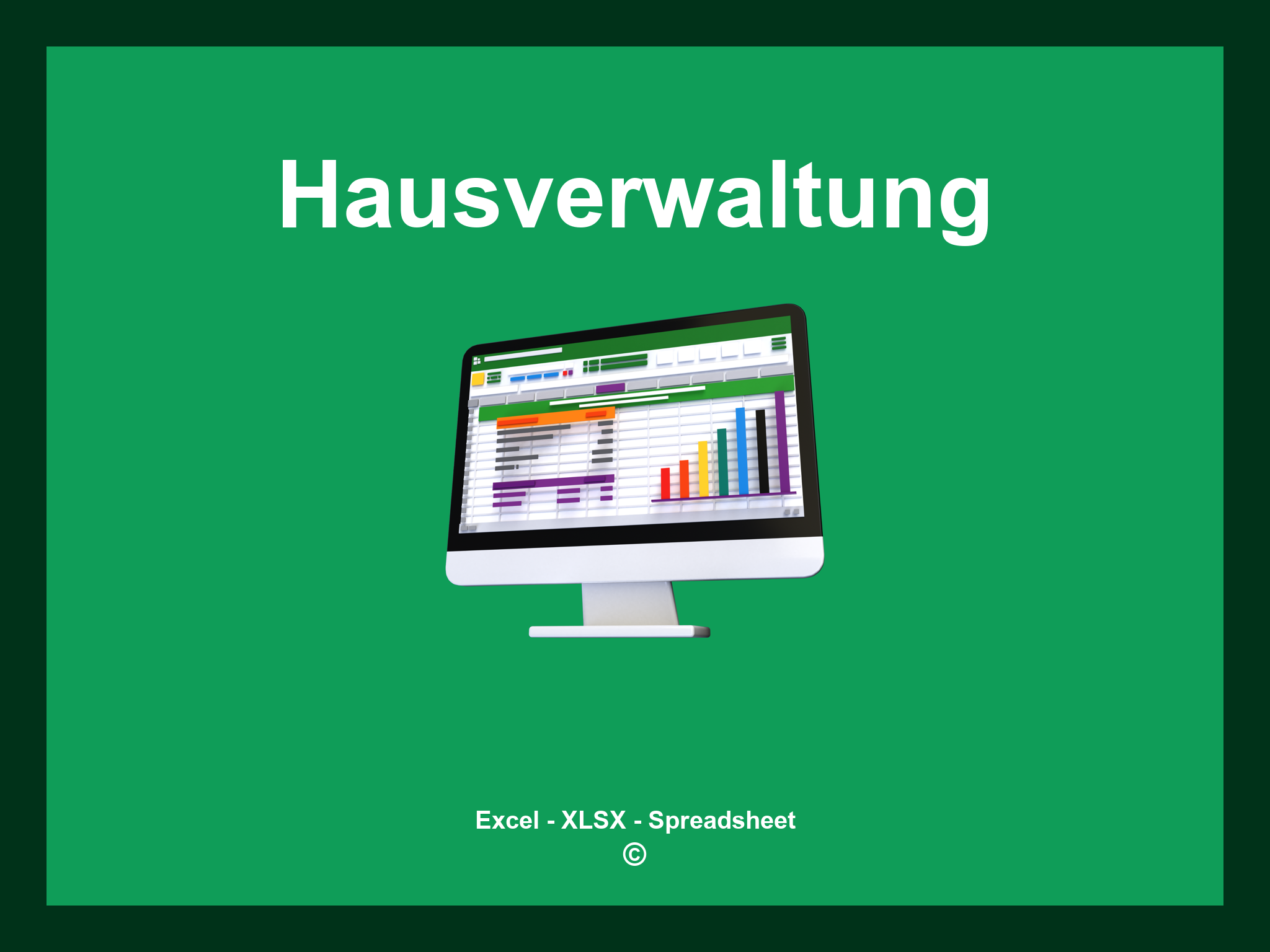 Hausverwaltung Excel Vorlage