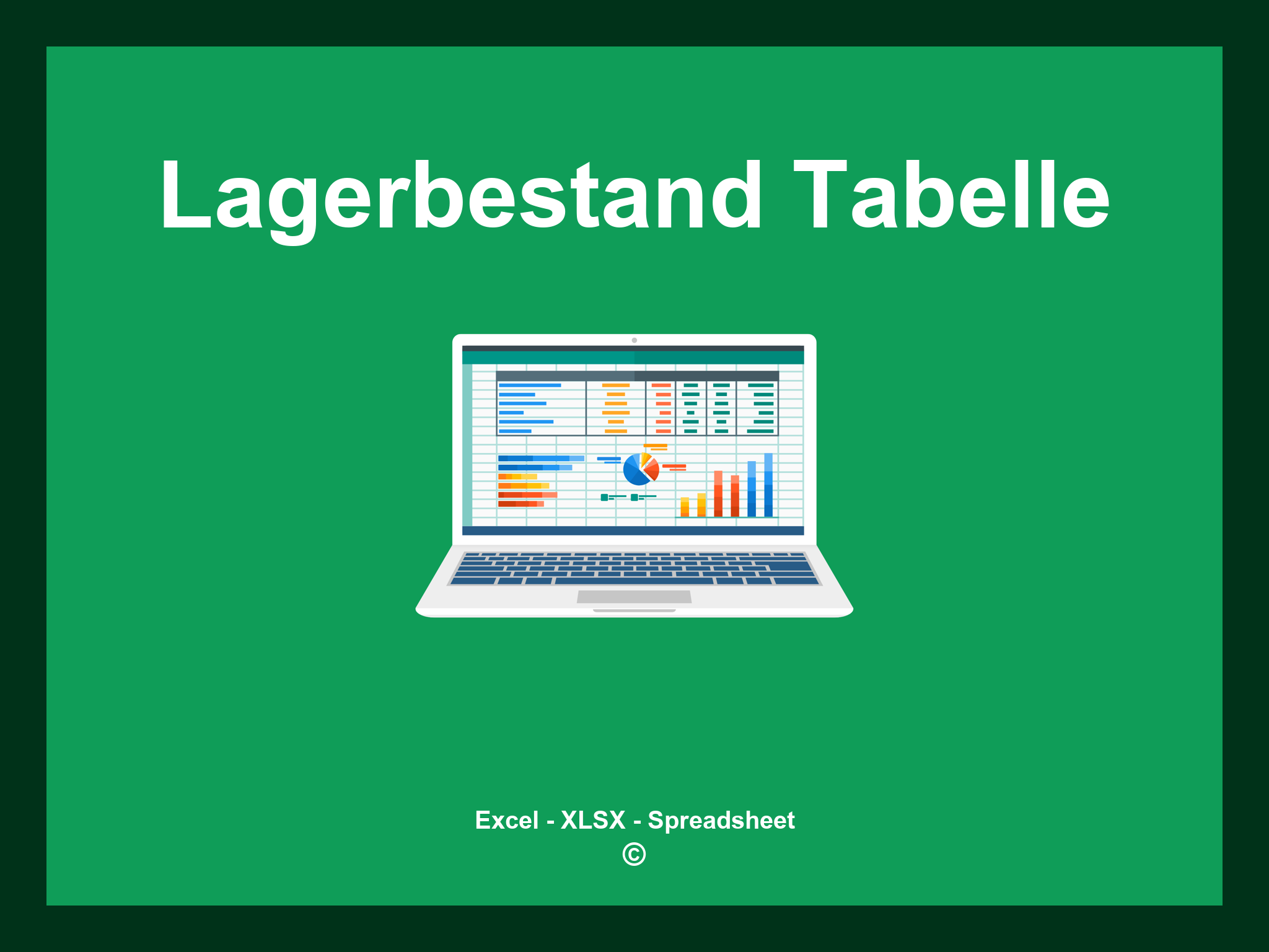 Lagerbestand Excel Tabelle Vorlage