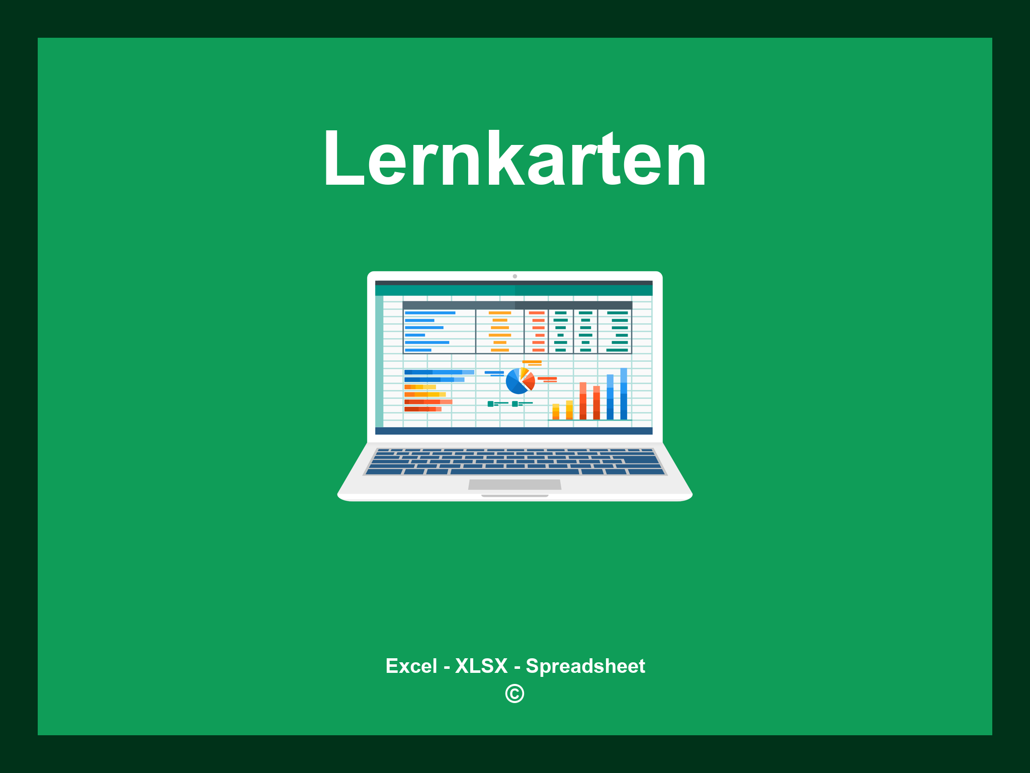 Lernkarten Vorlage