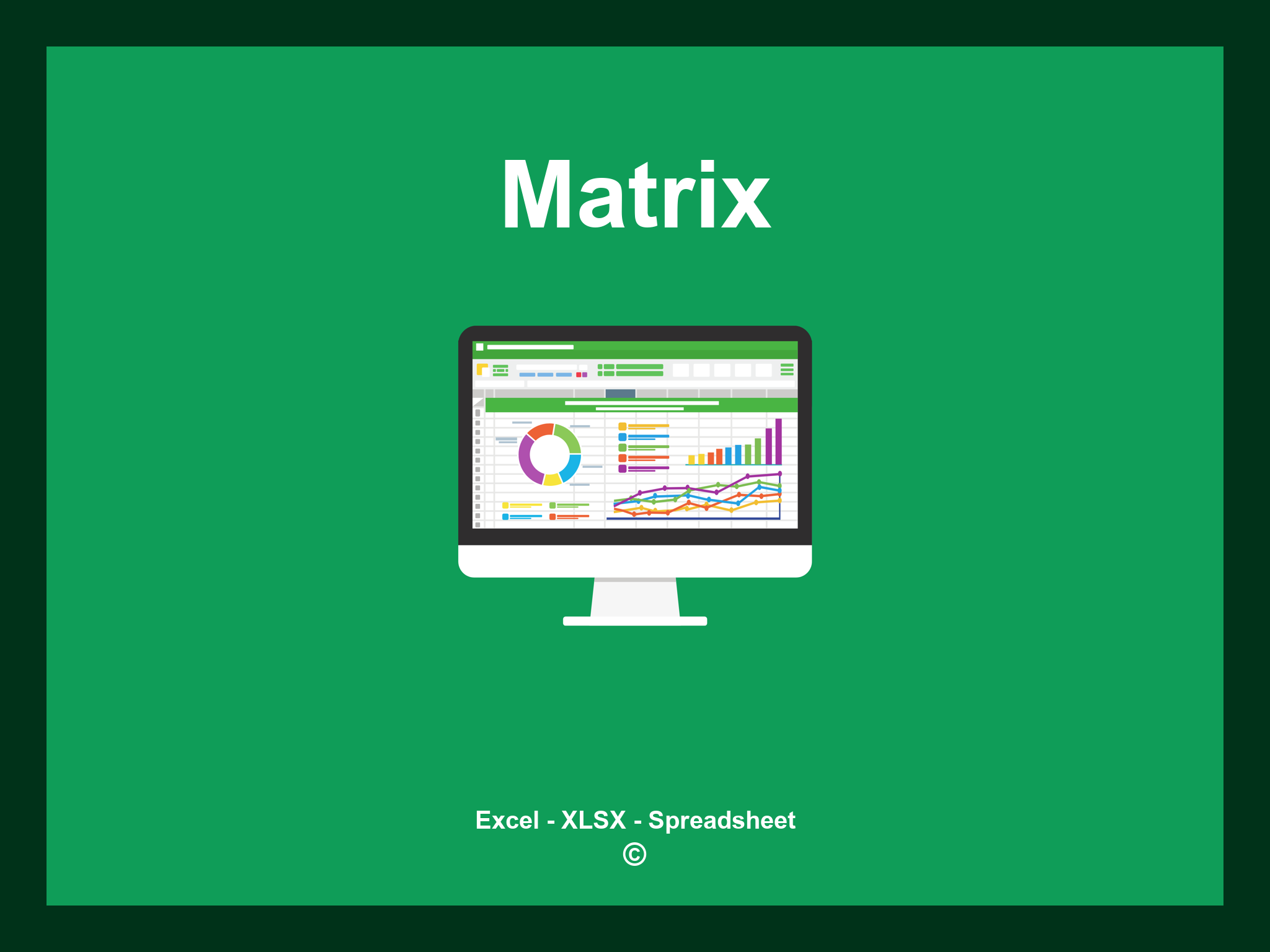 Matrix Excel Vorlage