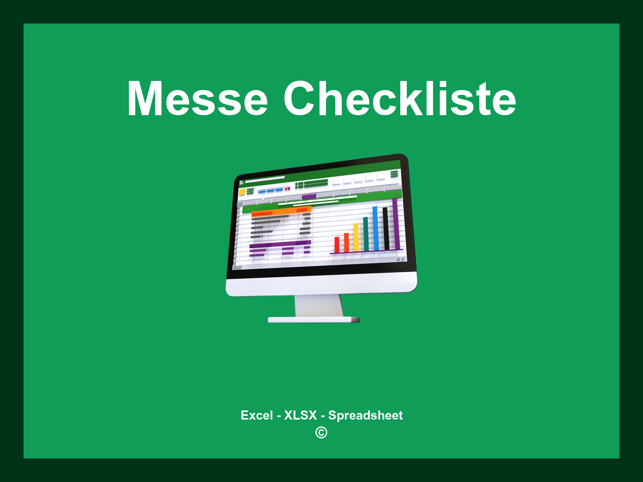Messe Checkliste Excel