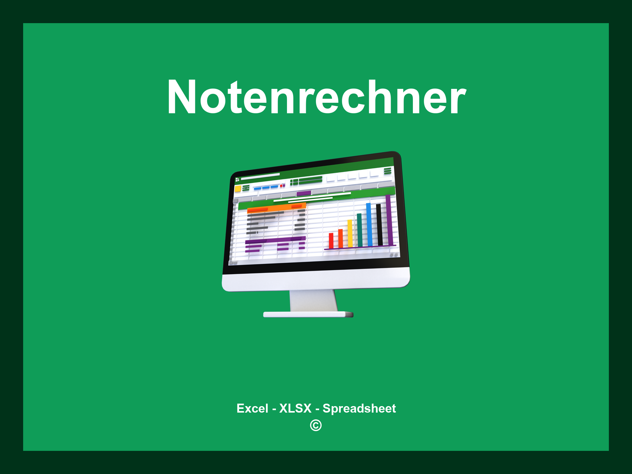 Notenrechner Excel Vorlage