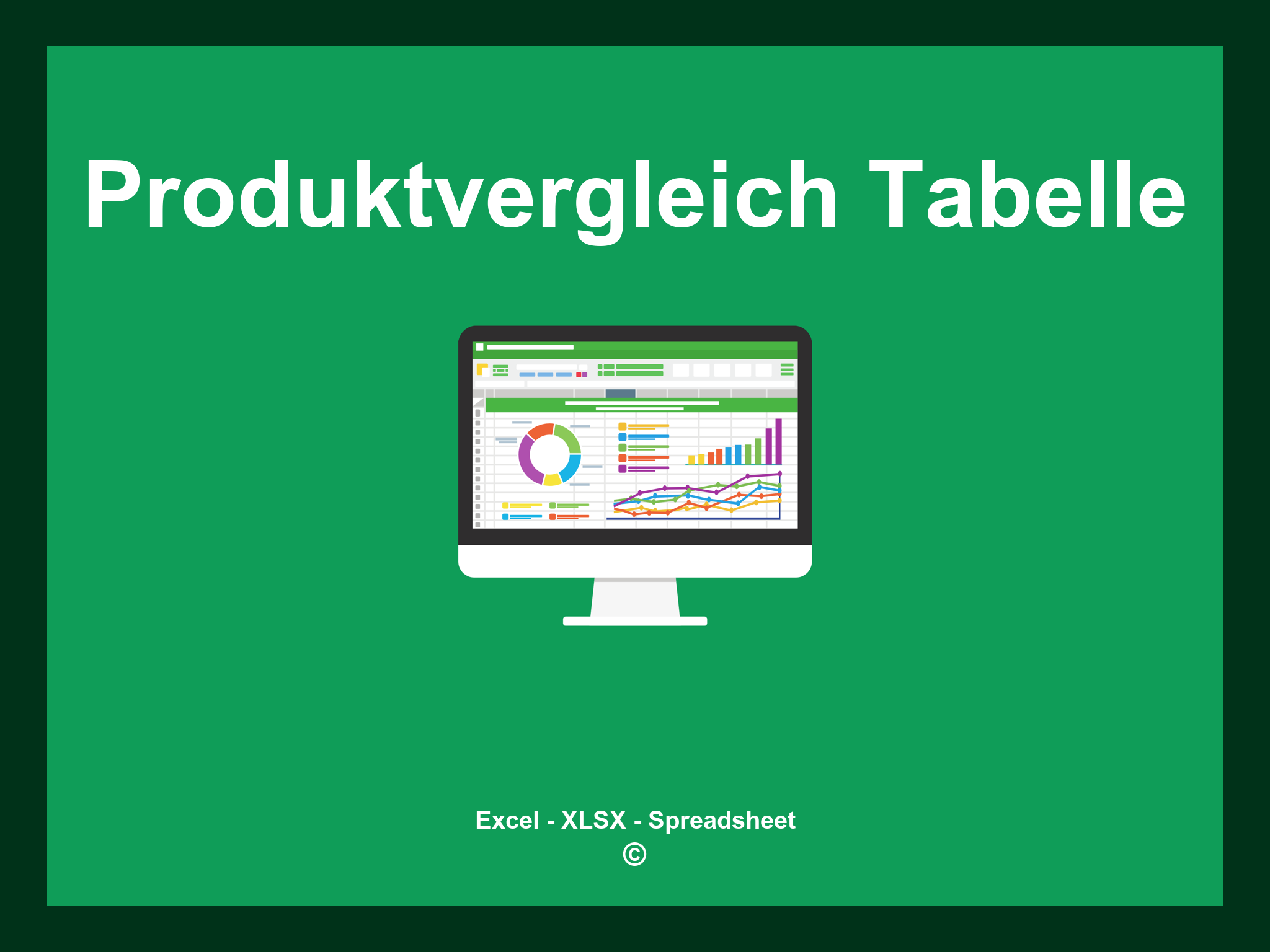 Produktvergleich Tabelle Vorlage