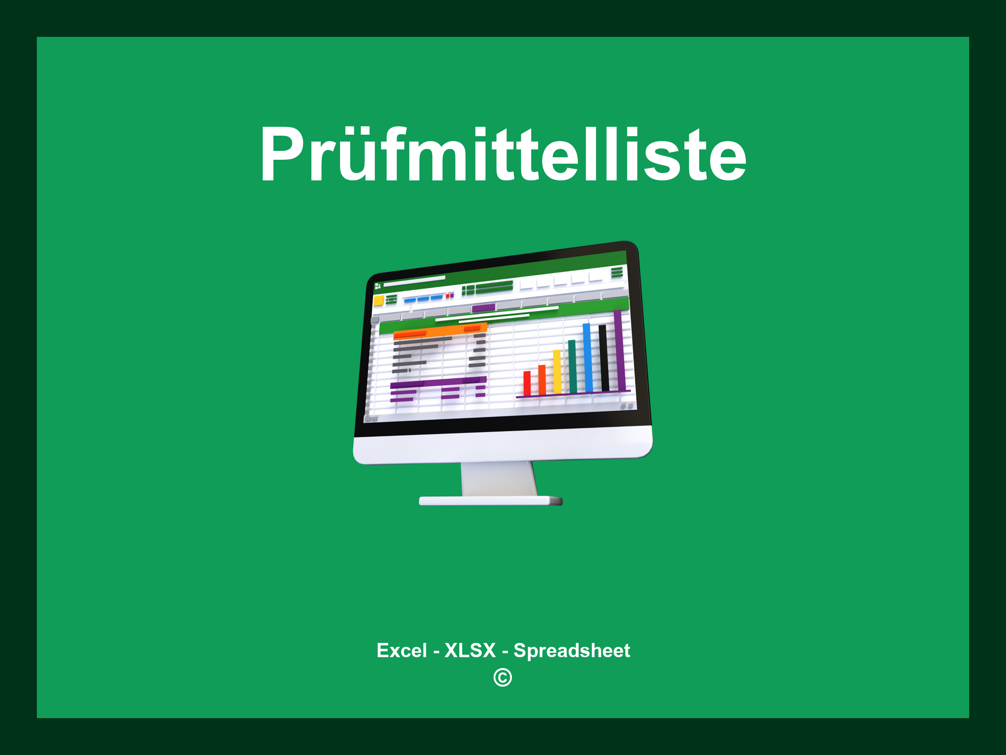 Prüfmittelliste Excel Vorlage