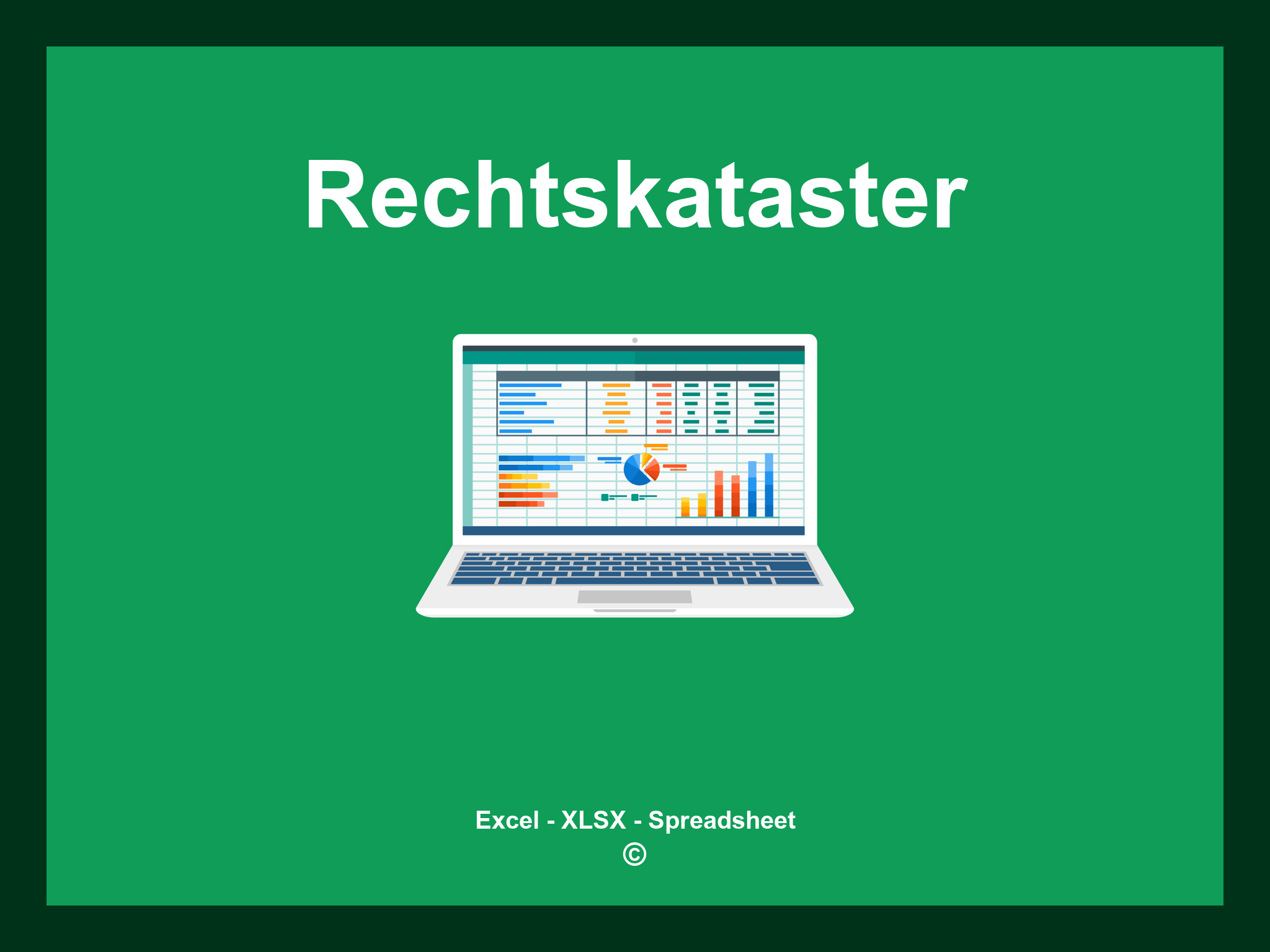 Rechtskataster Vorlage