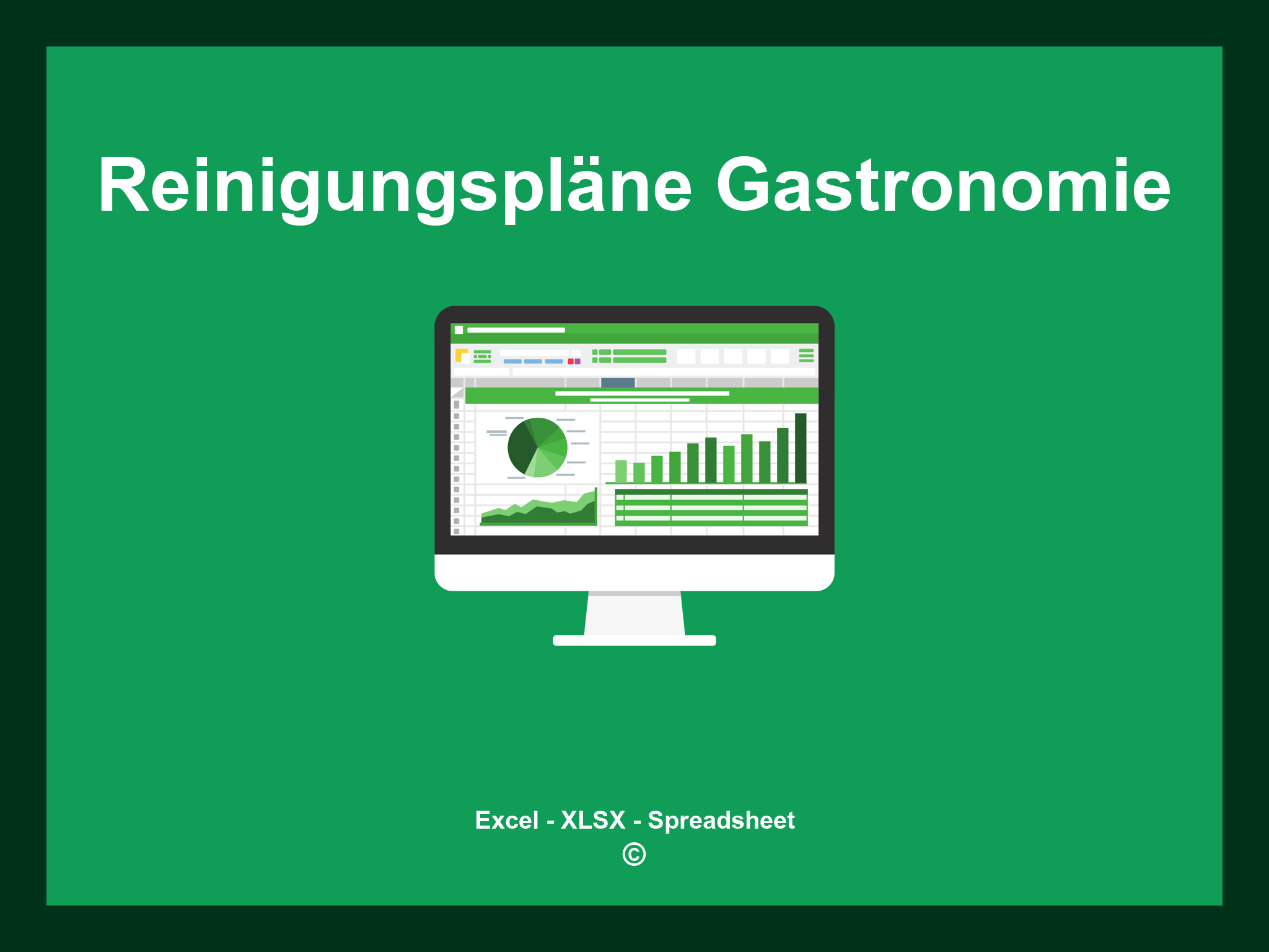 Reinigungspläne Gastronomie Vorlagen