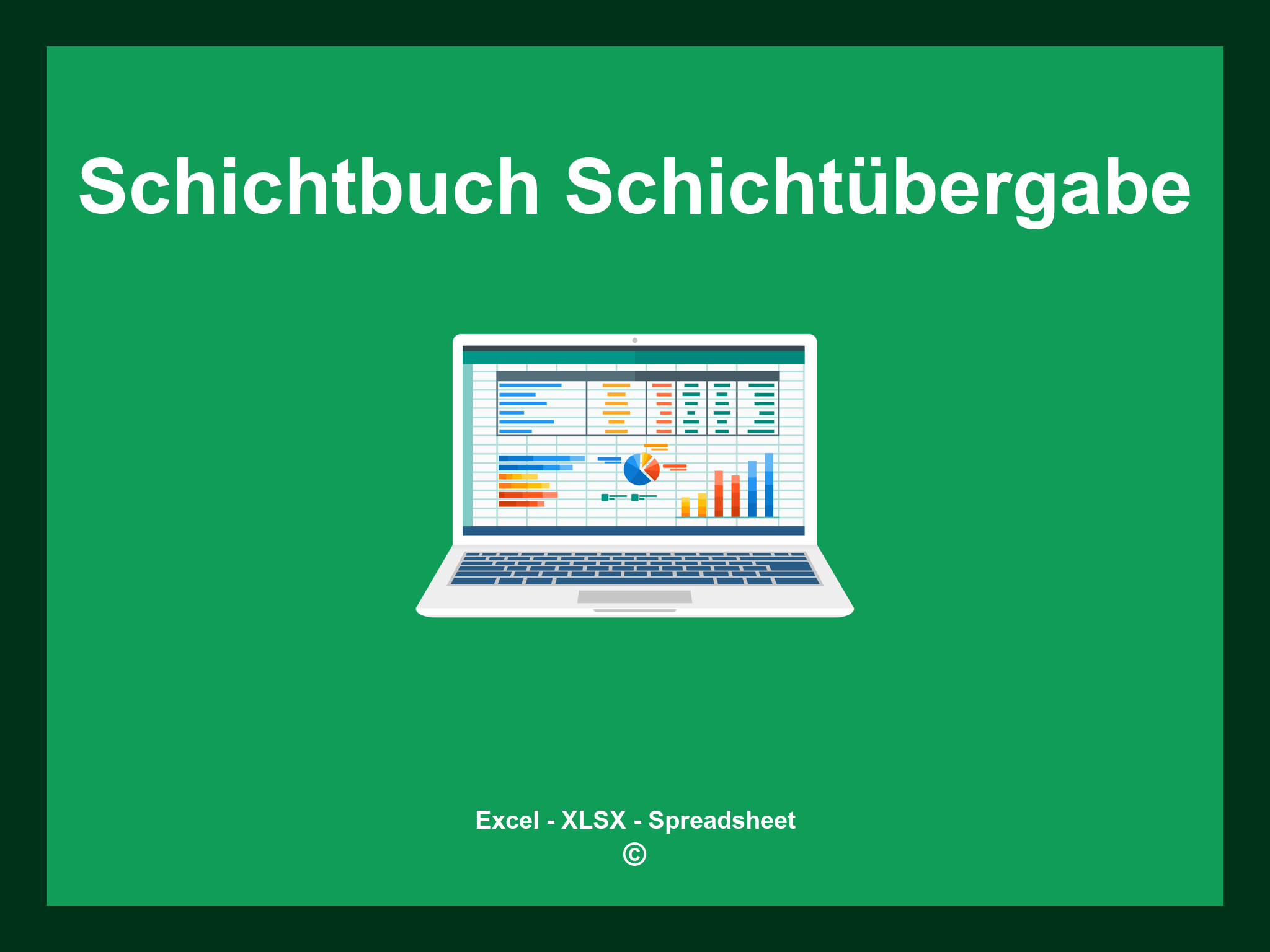 Schichtbuch Schichtübergabe Vorlage Excel