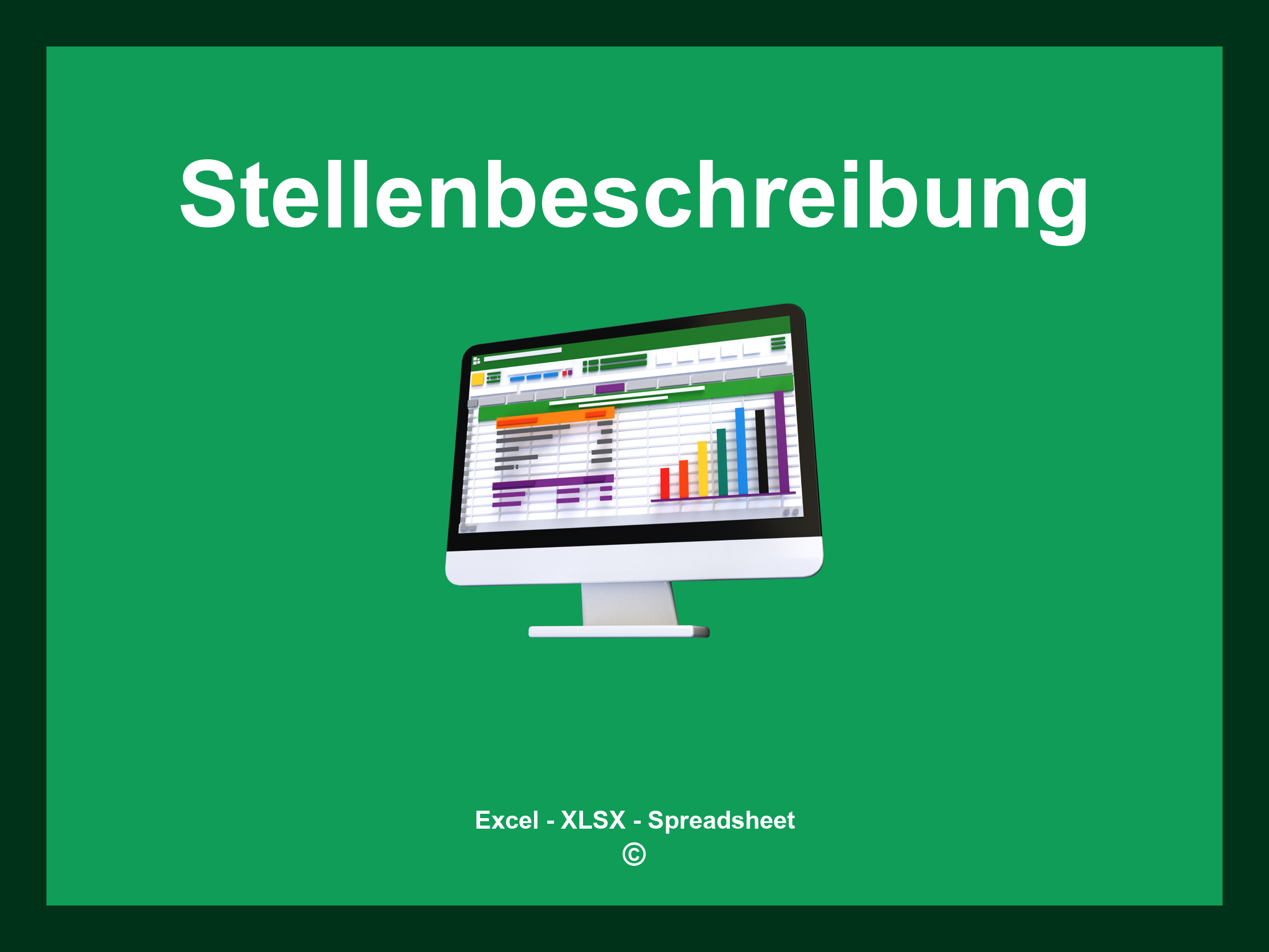 Stellenbeschreibung Vorlage Excel