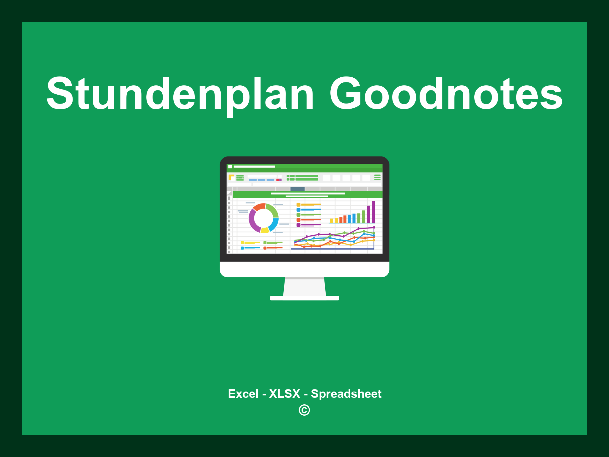 Stundenplan Vorlage Goodnotes