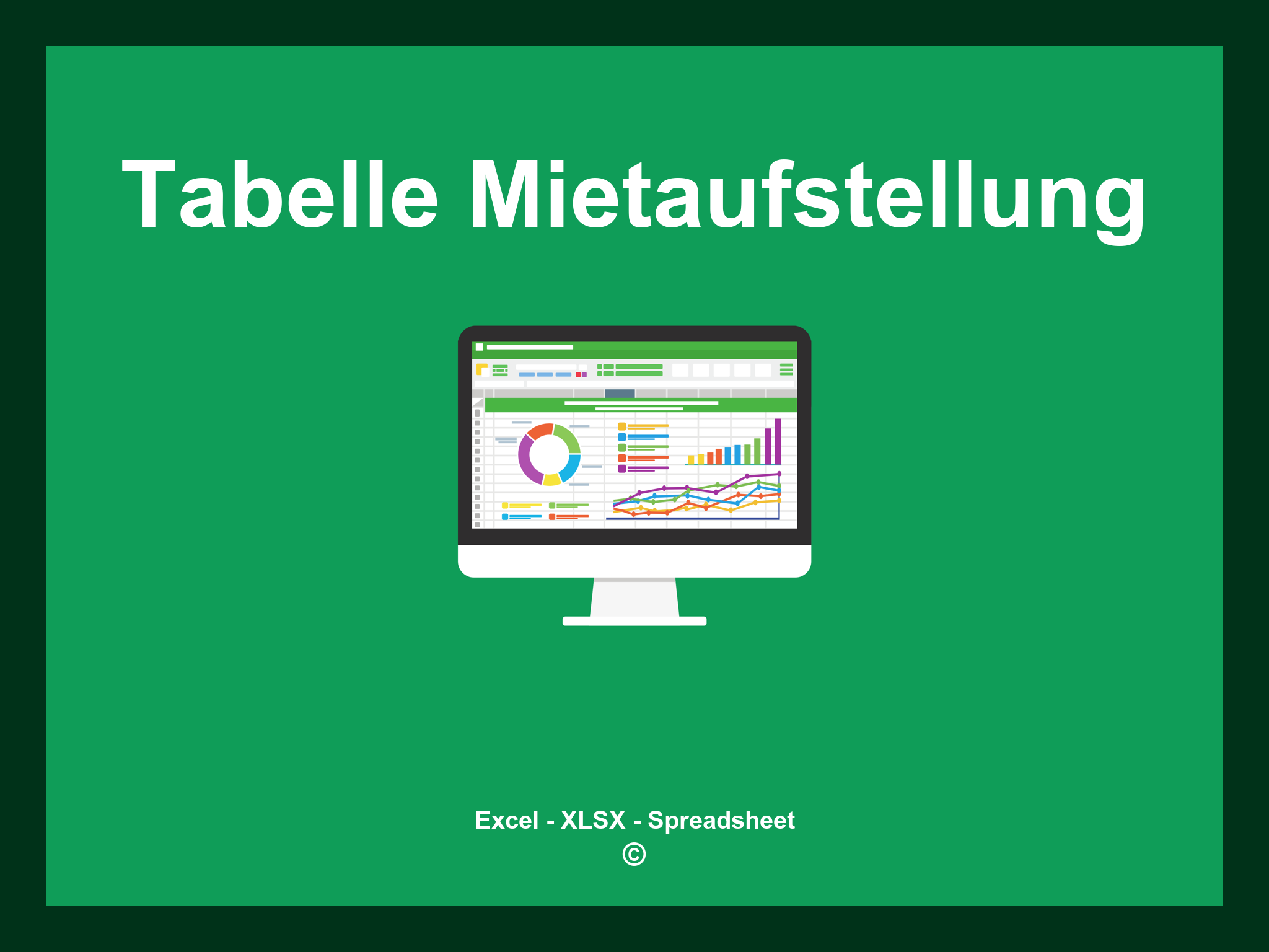 Tabelle Mietaufstellung