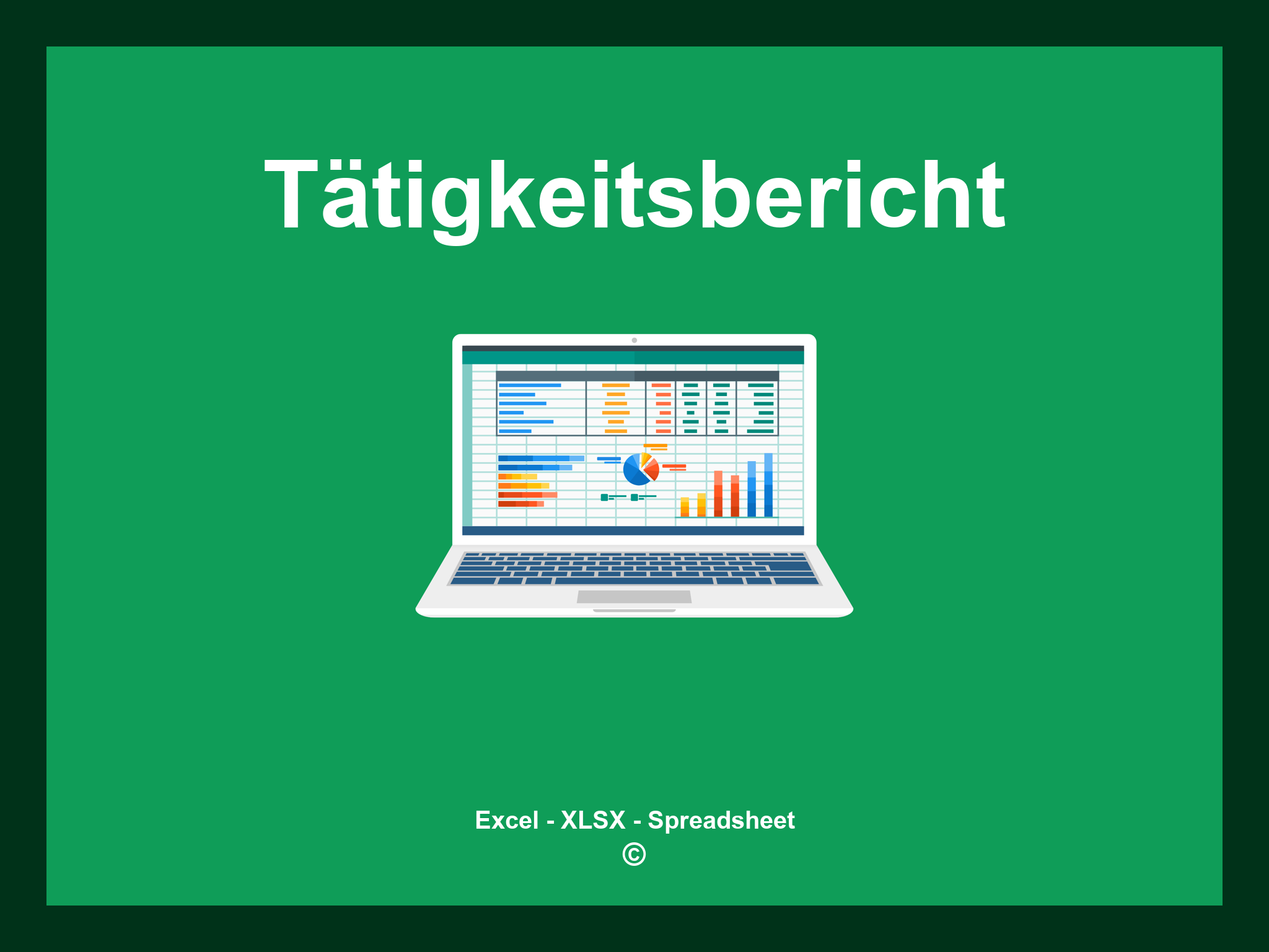Tätigkeitsbericht Excel