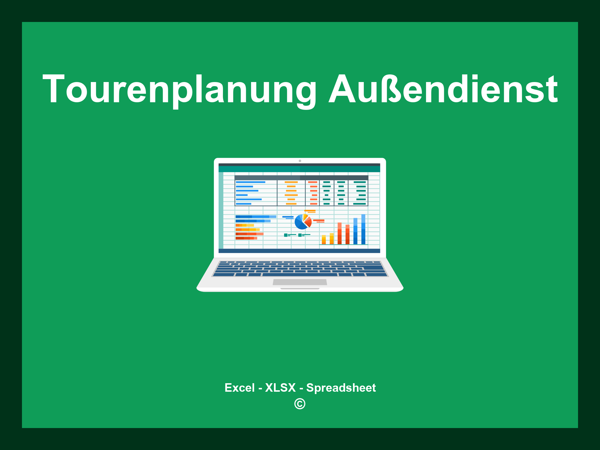 Tourenplanung Außendienst Excel