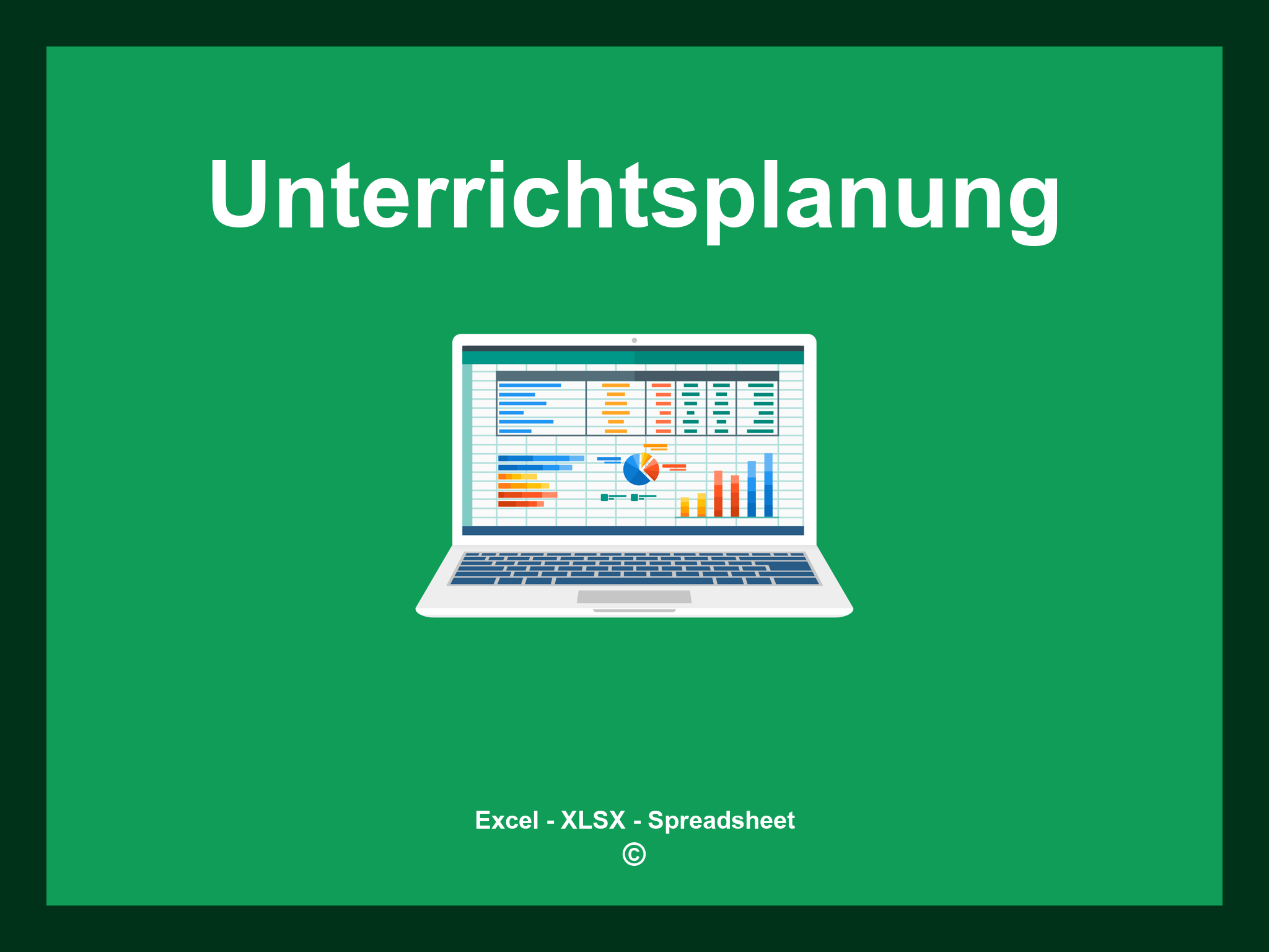 Unterrichtsplanung Vorlage Excel