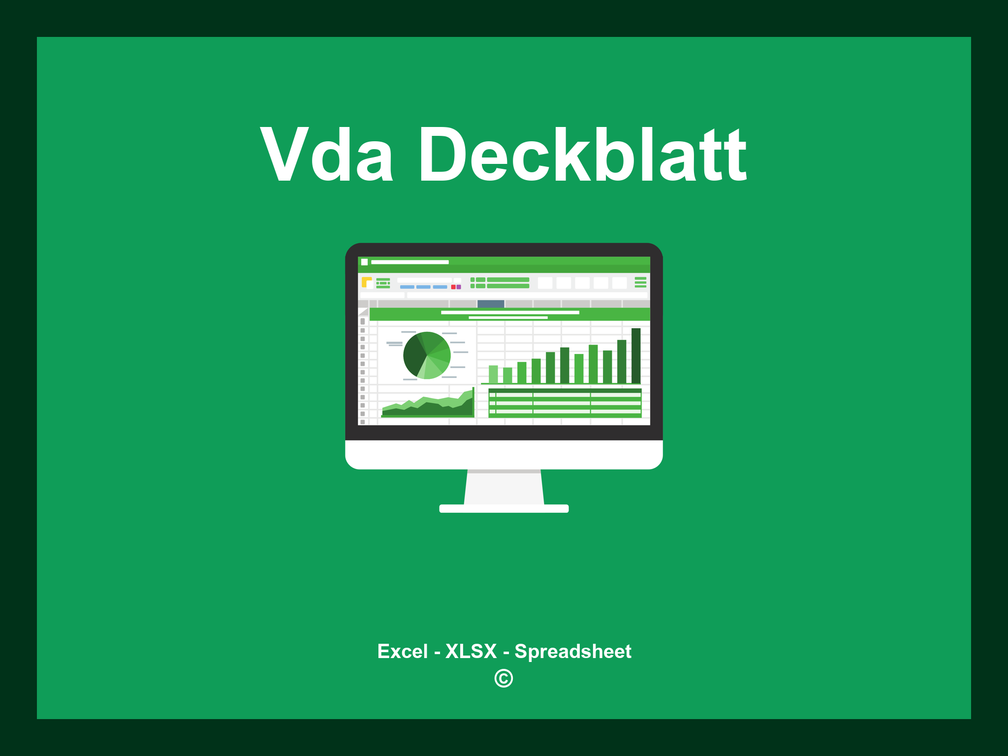 Vda Deckblatt Vorlage Excel