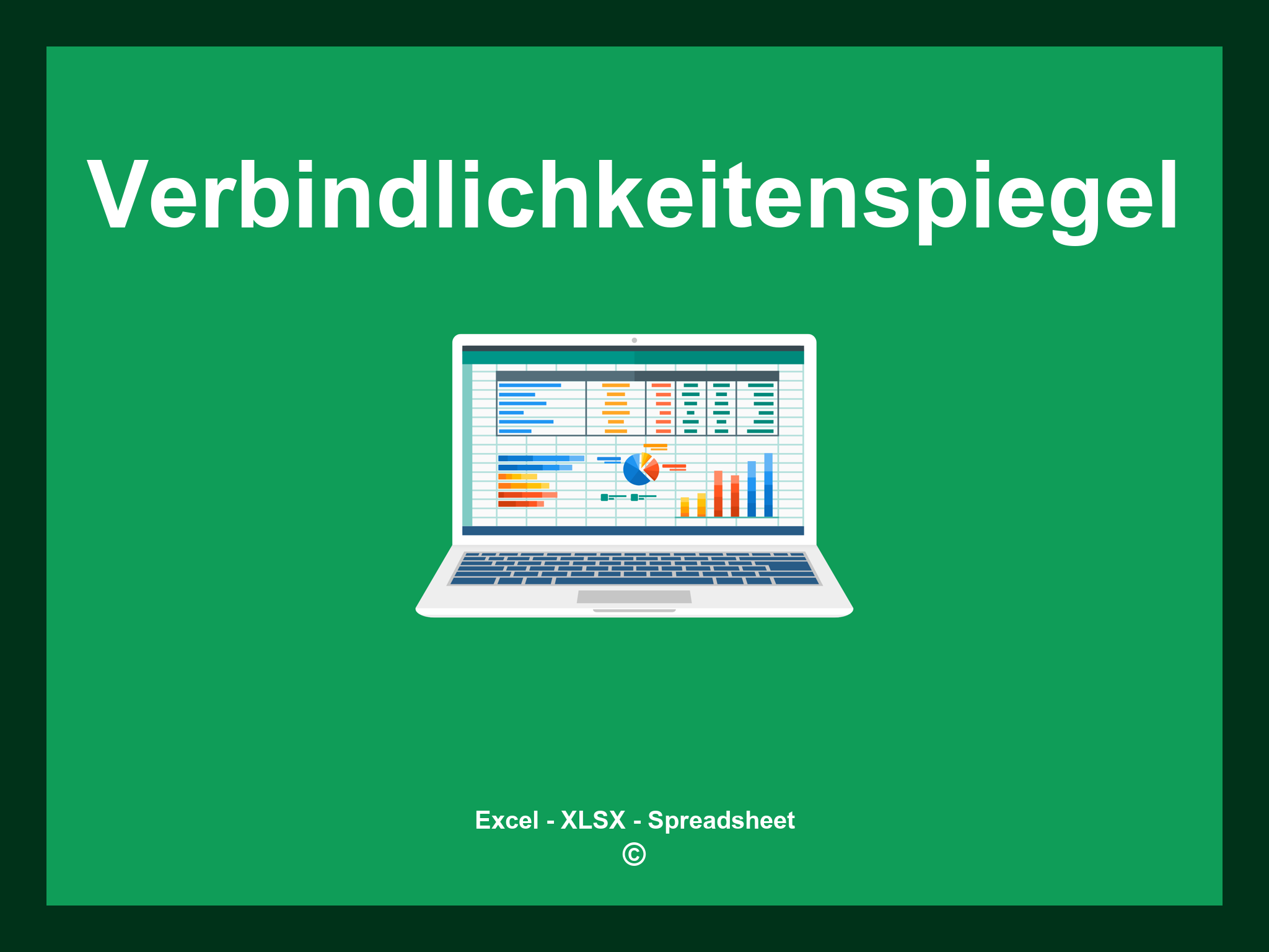 Verbindlichkeitenspiegel Vorlage Excel