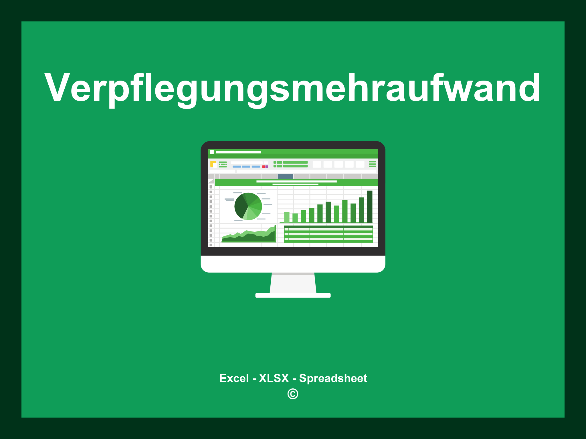 Verpflegungsmehraufwand Excel Vorlage