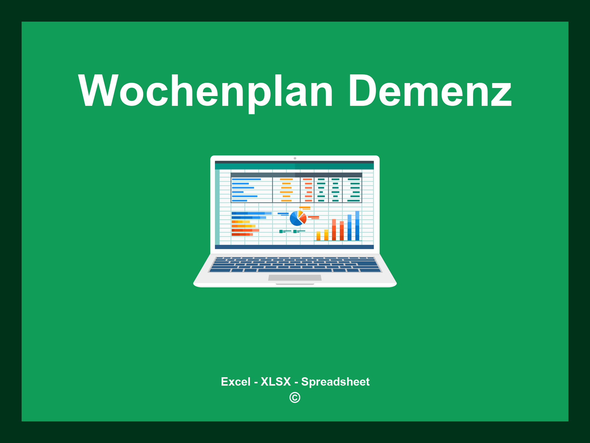 Vorlage Wochenplan Demenz